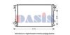 AKS DASIS 180059N Radiator, engine cooling